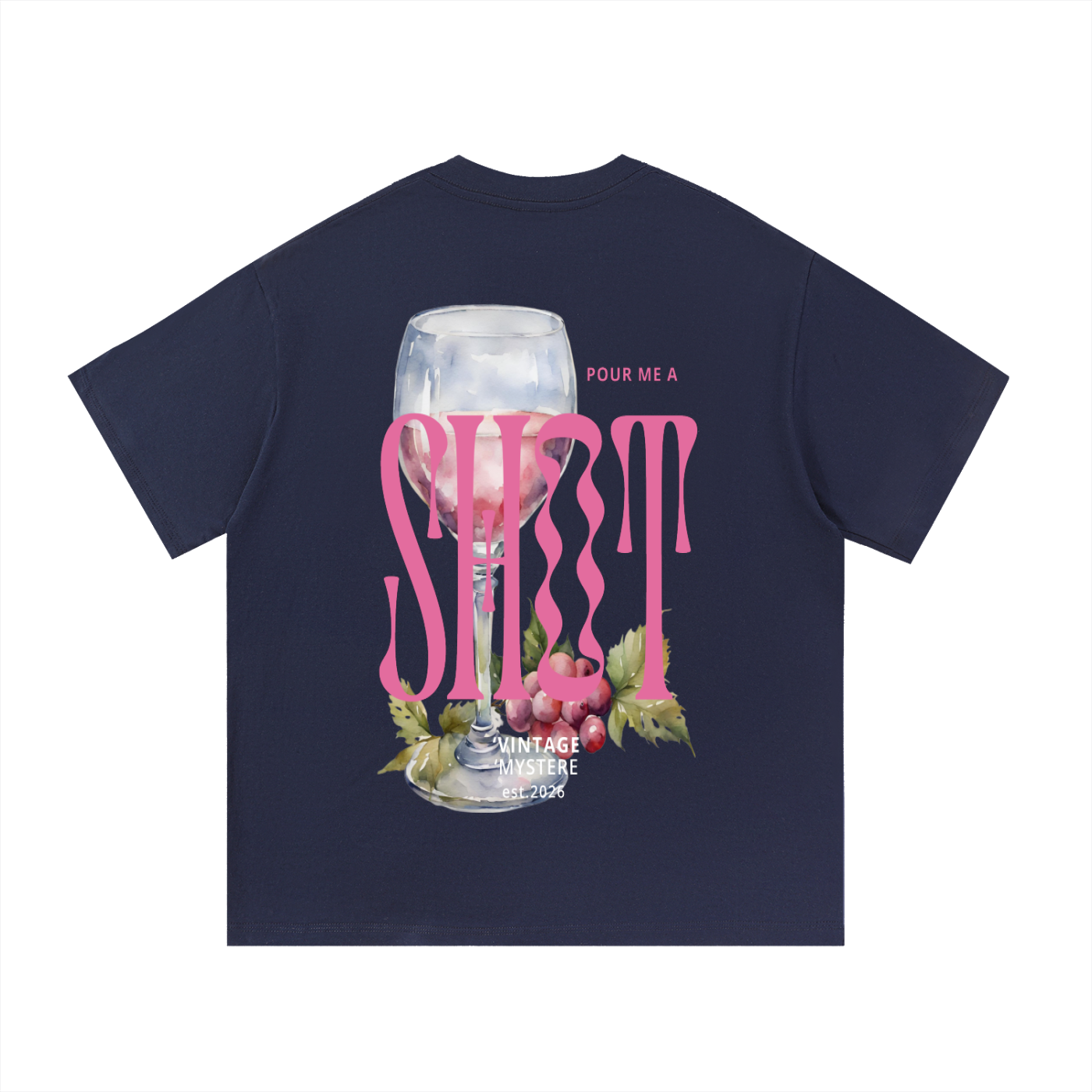 Vintage' Womens " Pour me a Shot" Edition Unisex Essential Cotton T-Shirt