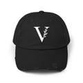 Distressed Classic Cap — Men's Edition "V" Signature Hat