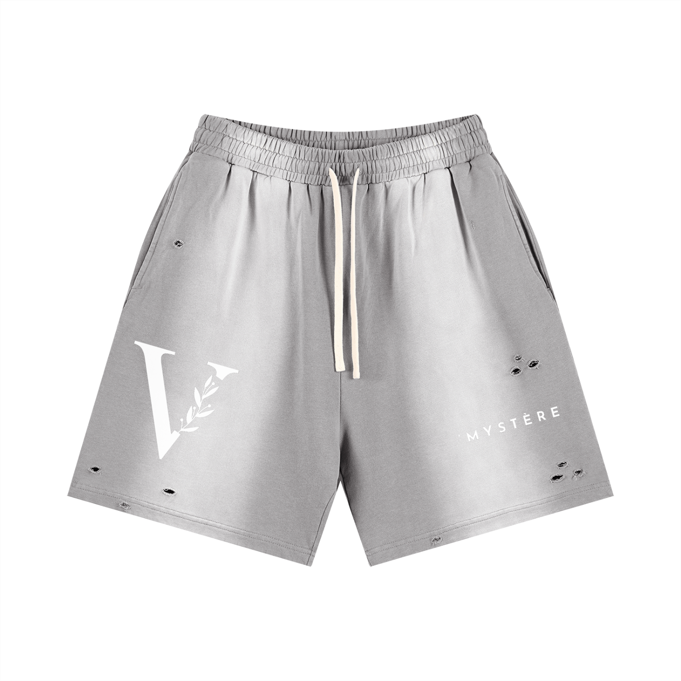 Sun Fade Distressed Shorts