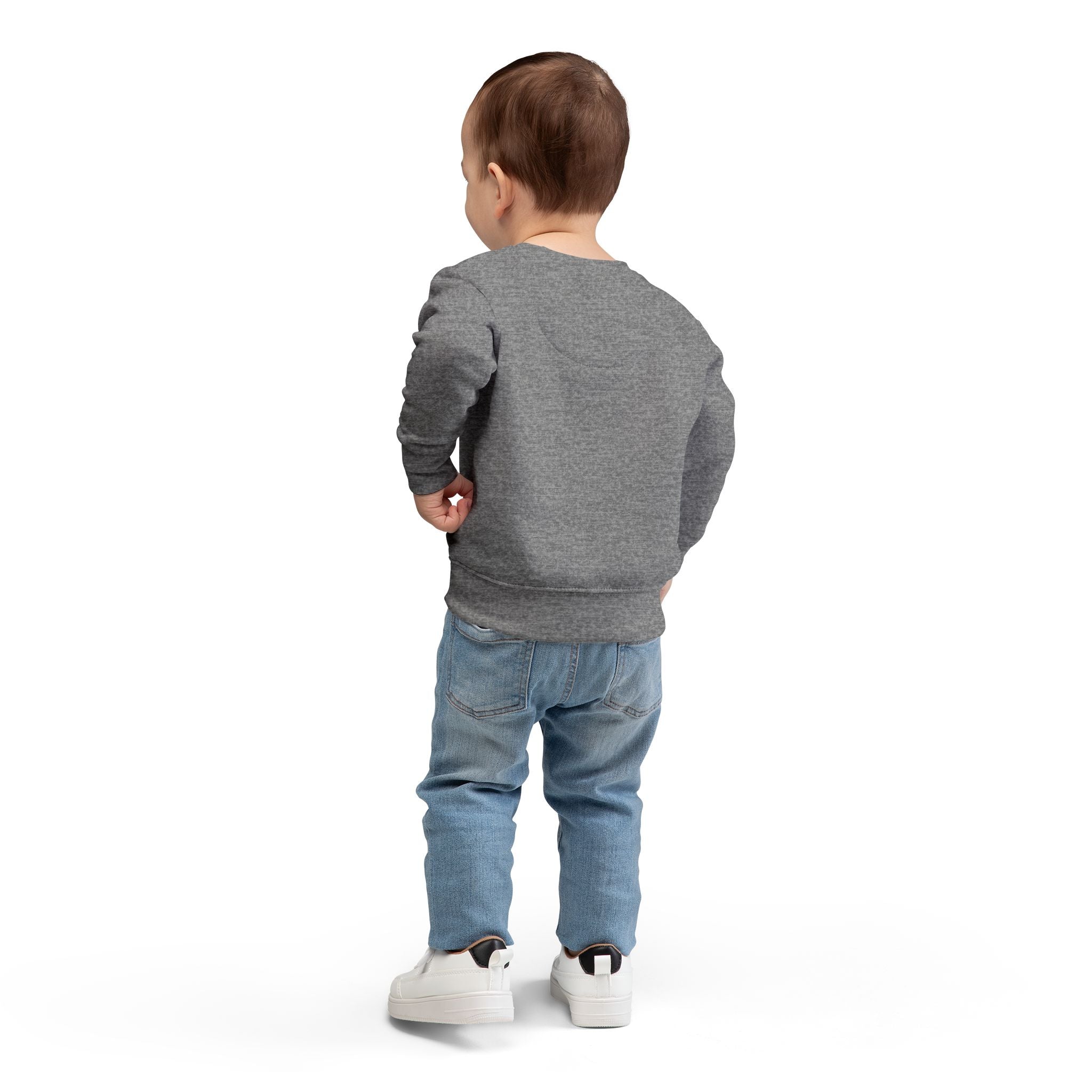 Vintage Toddler Sweatshirt – 'Kid's Rule Season"