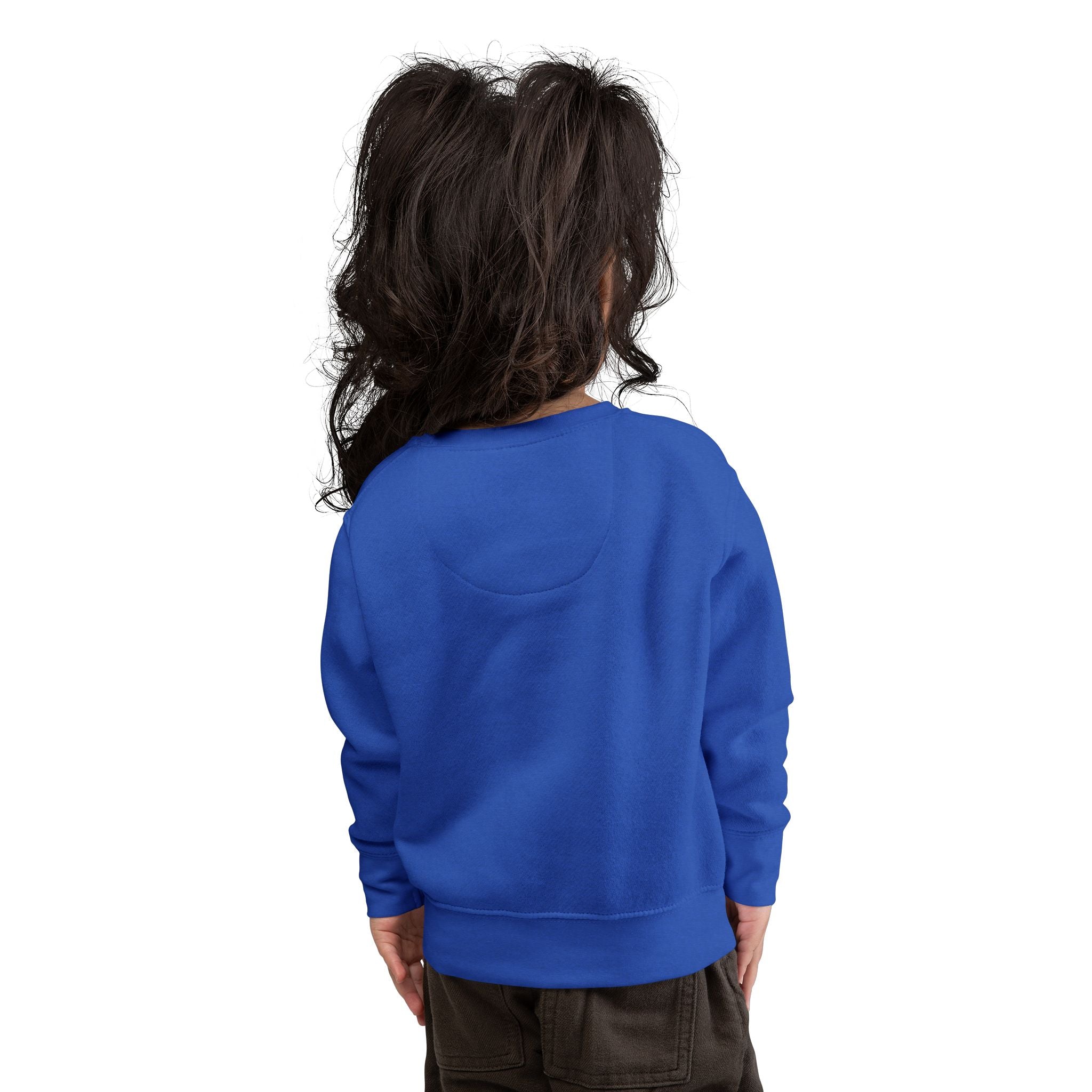 Vintage Toddler Sweatshirt – 'Kid's Rule Season"