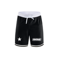Classic Stripe Trim Basketball Shorts