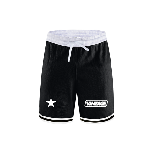 Classic Stripe Trim Basketball Shorts