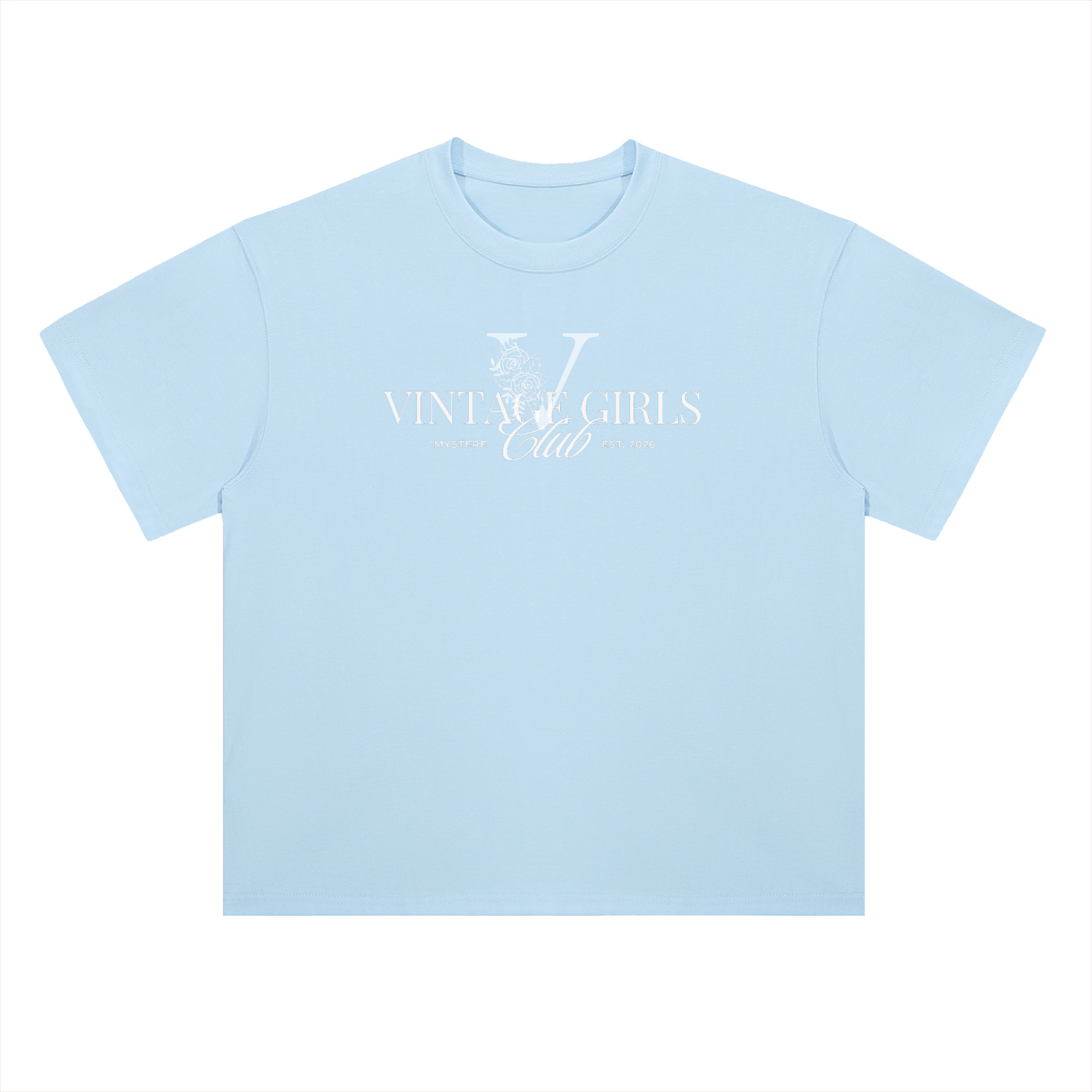 Heavyweight Drop Shoulder Cotton T-Shirt