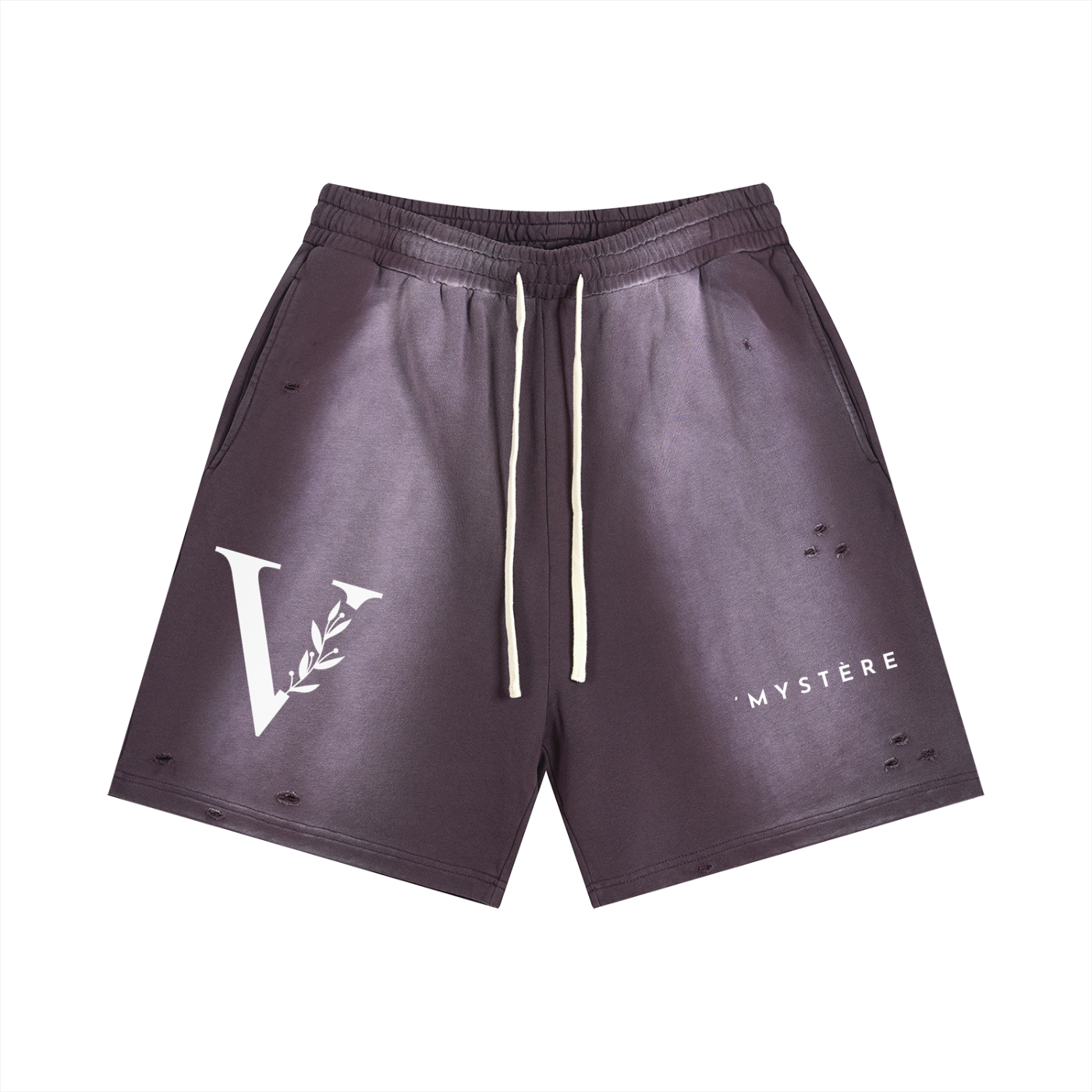 Sun Fade Distressed Shorts