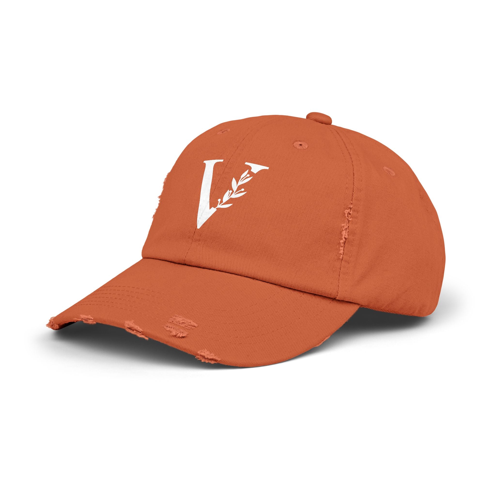 Distressed Classic Cap — Men's Edition "V" Signature Hat