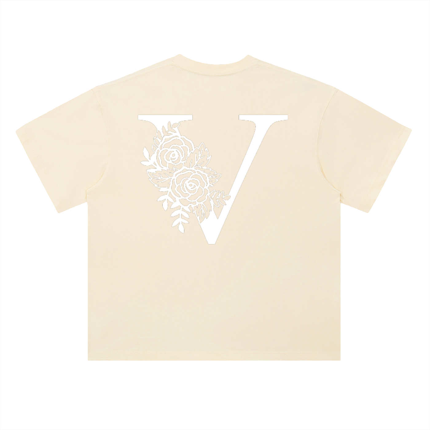 Heavyweight Drop Shoulder Cotton T-Shirt