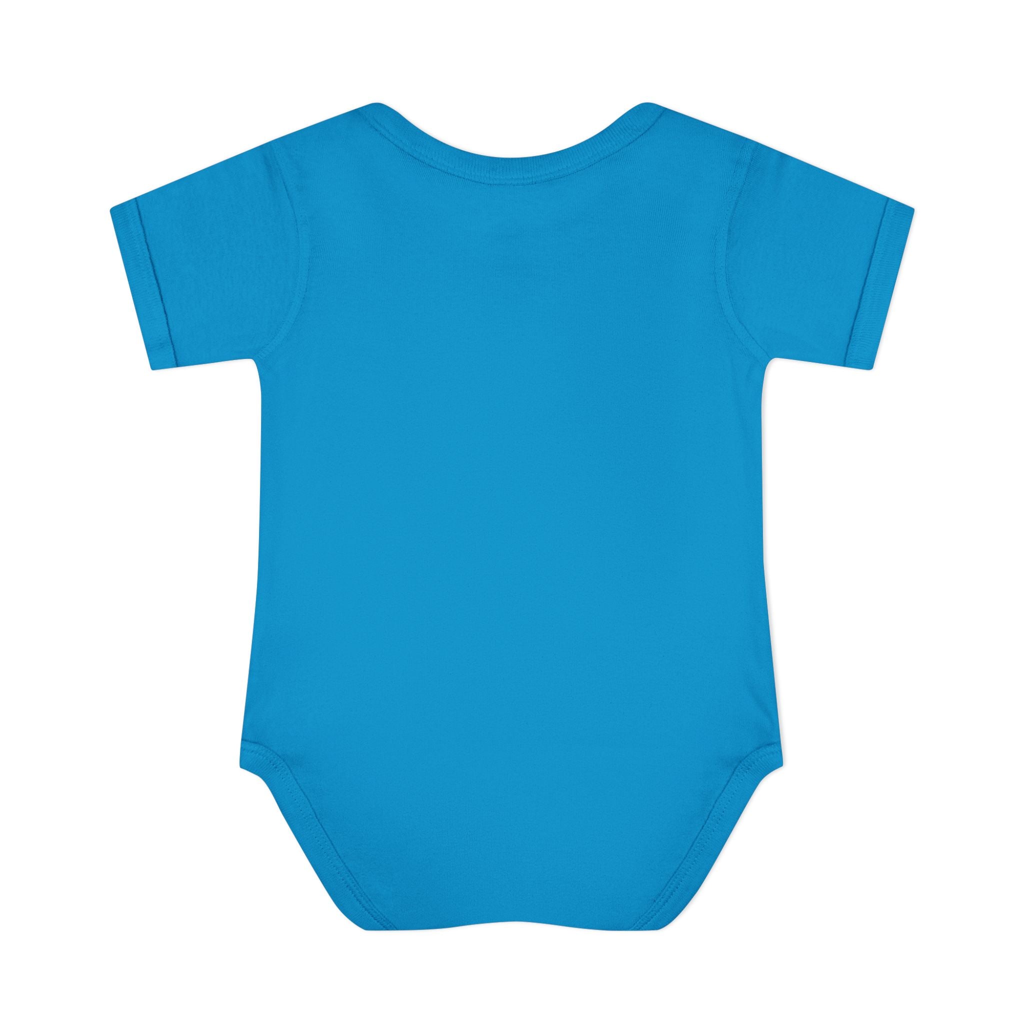 Infant Bodysuit — Colorful Floral 'V' Monogram (Mystere Est. 2026)