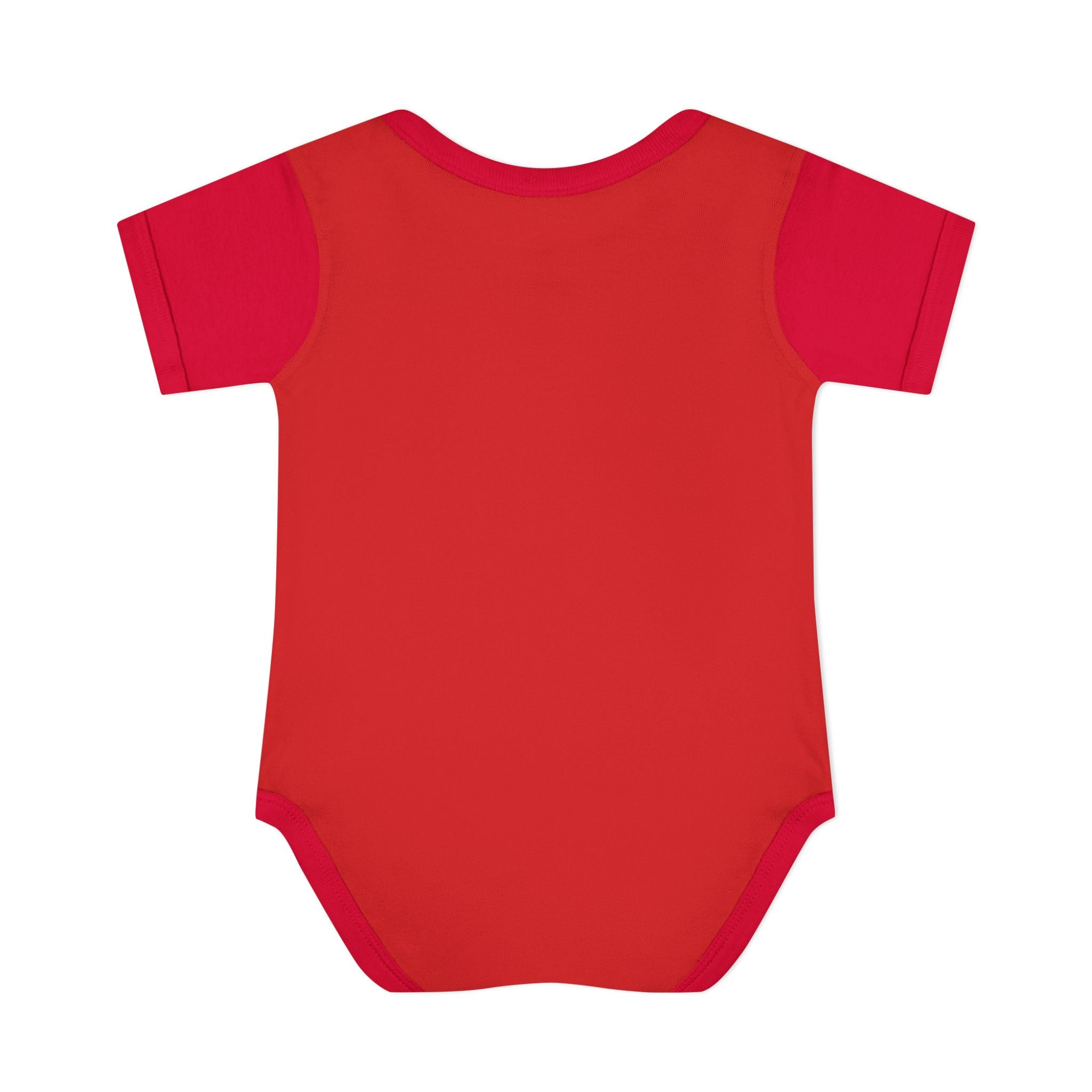 Infant Bodysuit — Colorful Floral 'V' Monogram (Mystere Est. 2026)