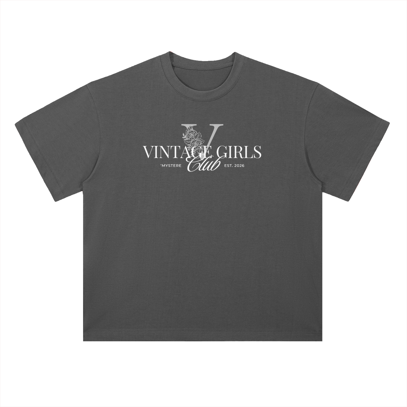 Heavyweight Drop Shoulder Cotton T-Shirt