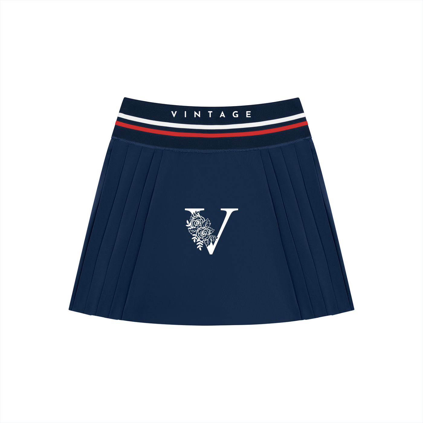 Women's Pleated Mini Skirt
