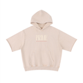 Vintage Unisex Mineral Wash Short Sleeve Hoodie