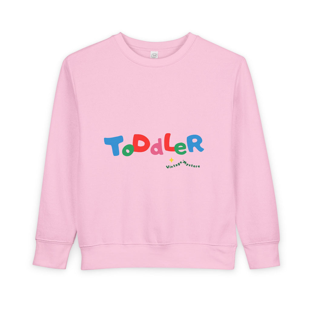 Vintage Toddler Sweatshirt – 'Kid's Rule Season"