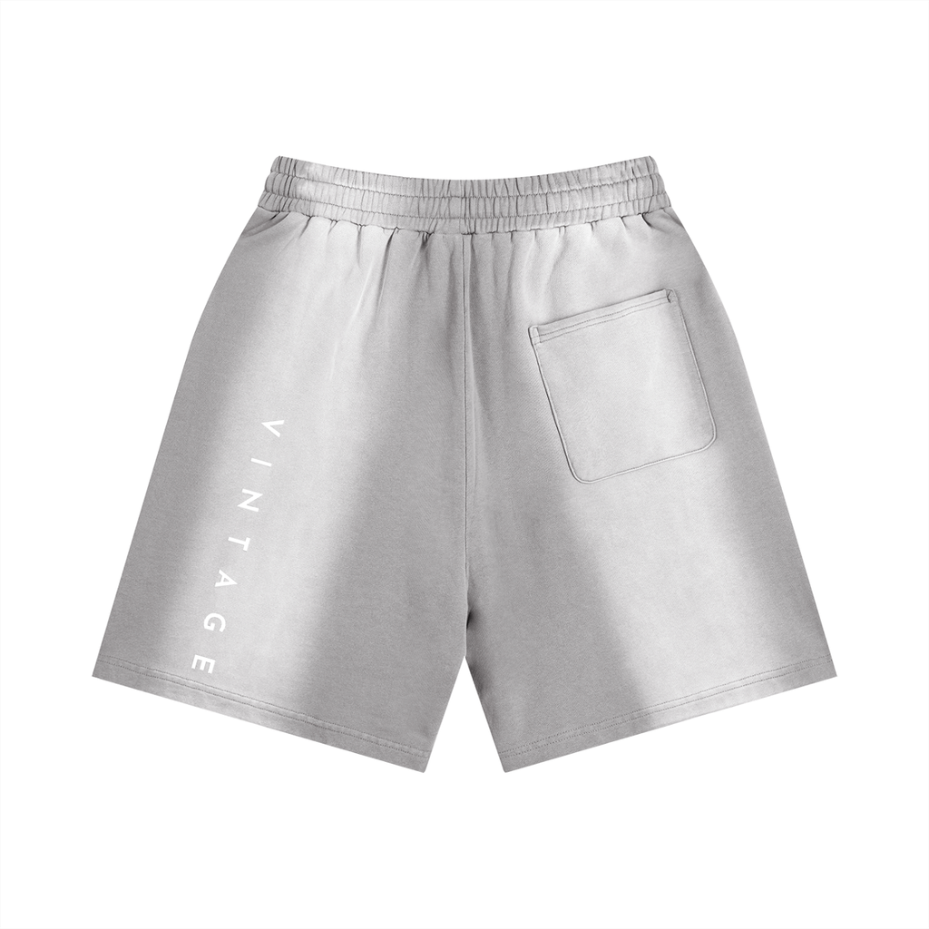 Sun Fade Distressed Shorts