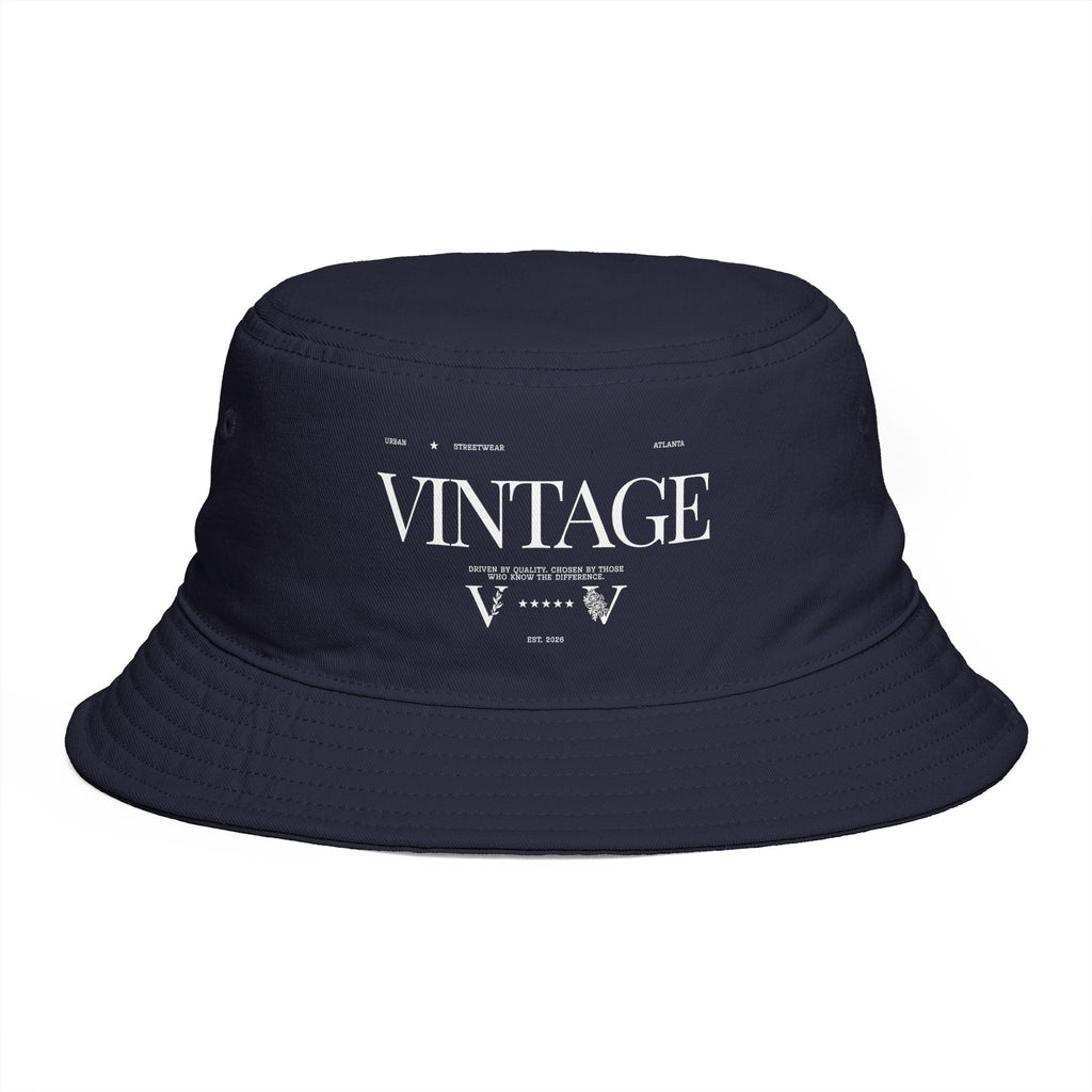 Vintage Logo Bucket Hat — Summer Season