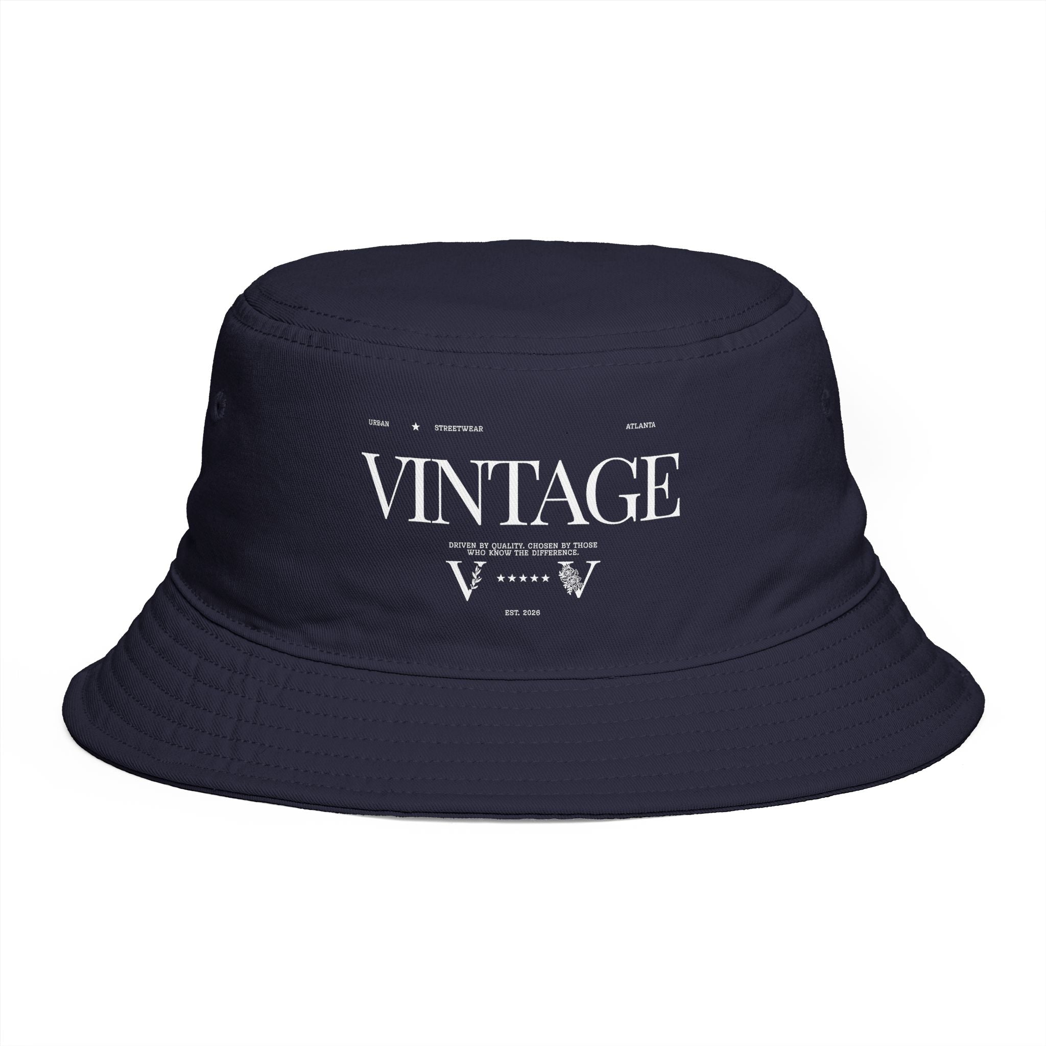 Vintage Logo Bucket Hat — Summer Season