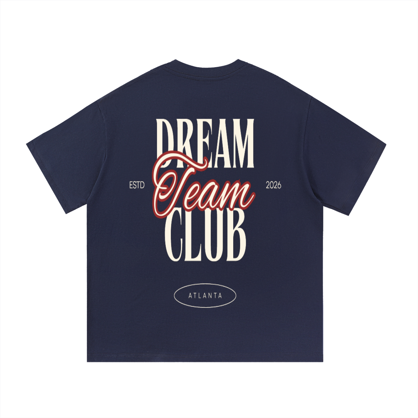 Vintage " Dream Team Club " Edition Unisex Essential Cotton T-Shirt