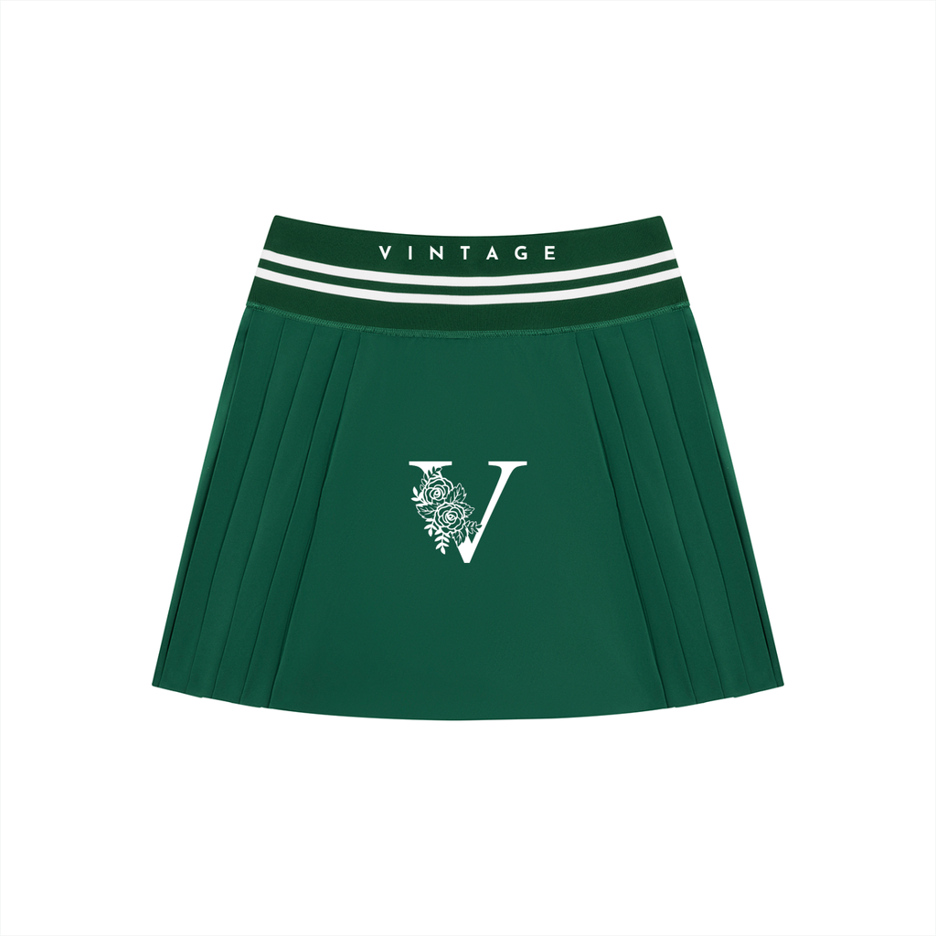 Women's Pleated Mini Skirt
