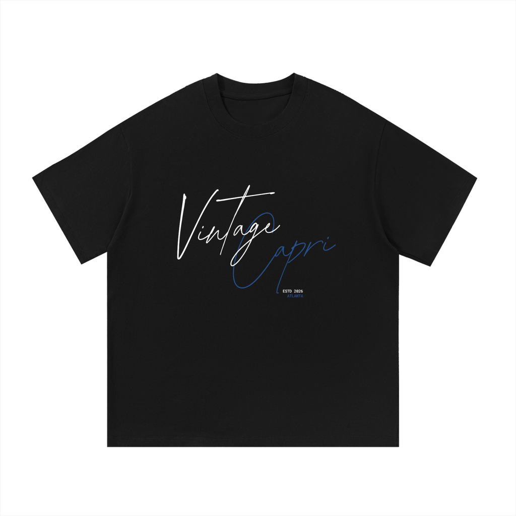 Vintage'Capri Essential Cotton T-Shirt