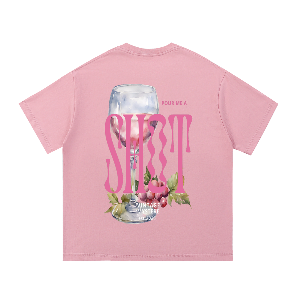 Vintage' Womens " Pour me a Shot" Edition Unisex Essential Cotton T-Shirt