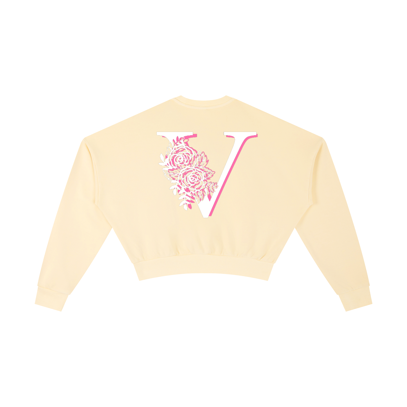 Vintage Washed Cropped Sweatshirt