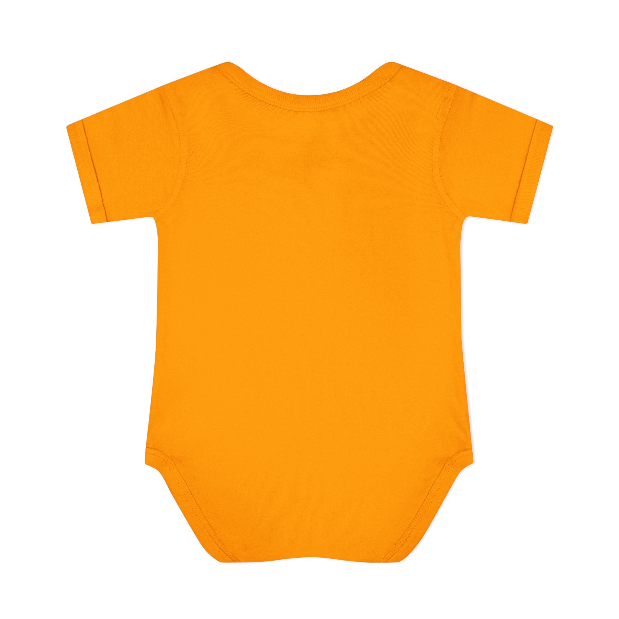 Infant Bodysuit — Colorful Floral 'V' Monogram (Mystere Est. 2026)