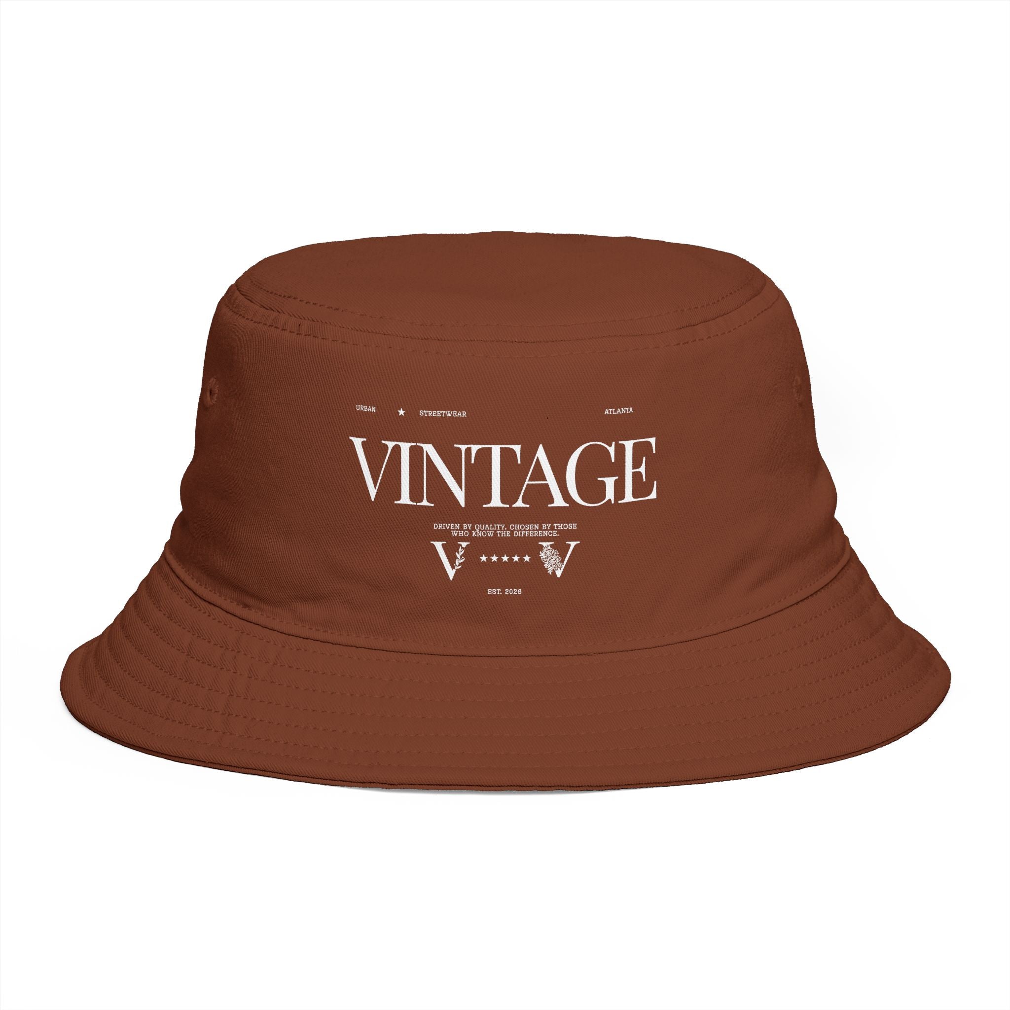 Vintage Logo Bucket Hat — Summer Season