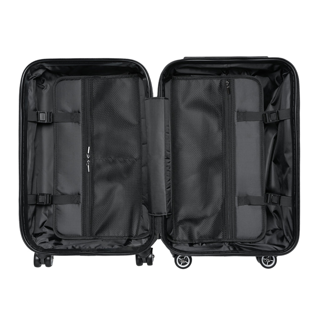 Vintage Club Retro Travel Luggage Carry-On Suitcase