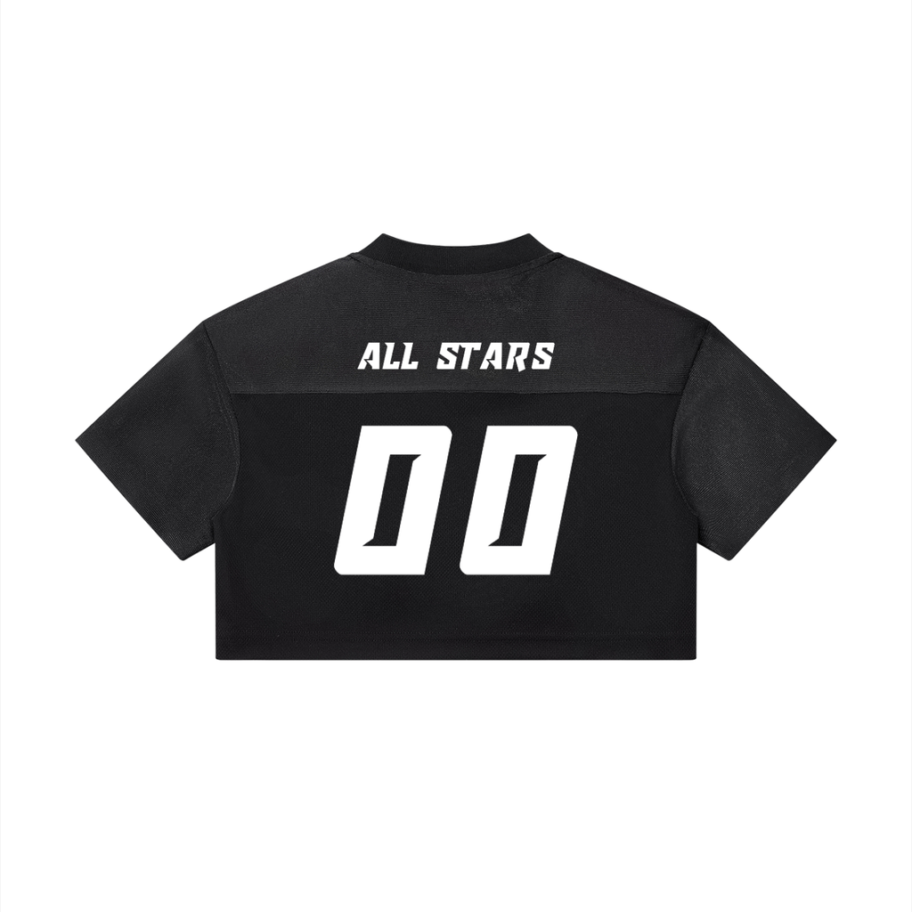 Women’s Cropped Paneled V-Neck Jersey