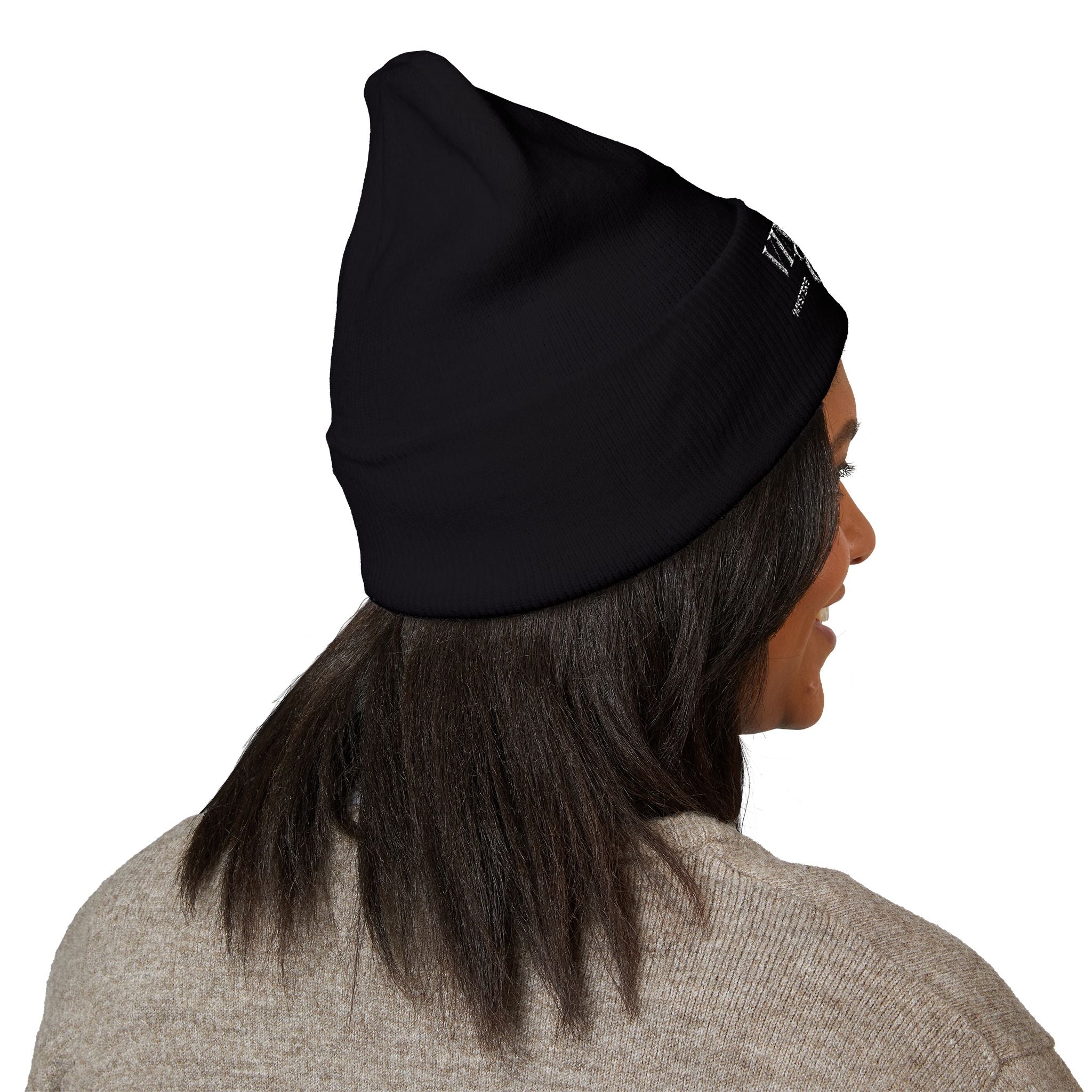 Vintage Club Embroidered Cuffed Beanie