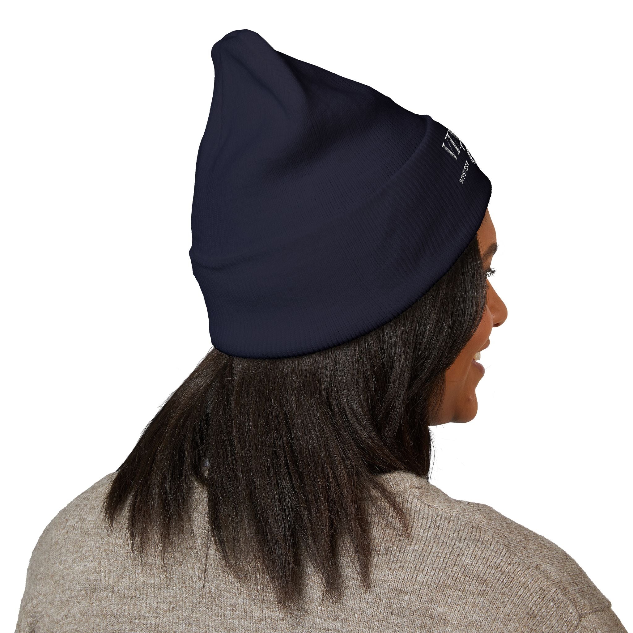 Vintage Club Embroidered Cuffed Beanie