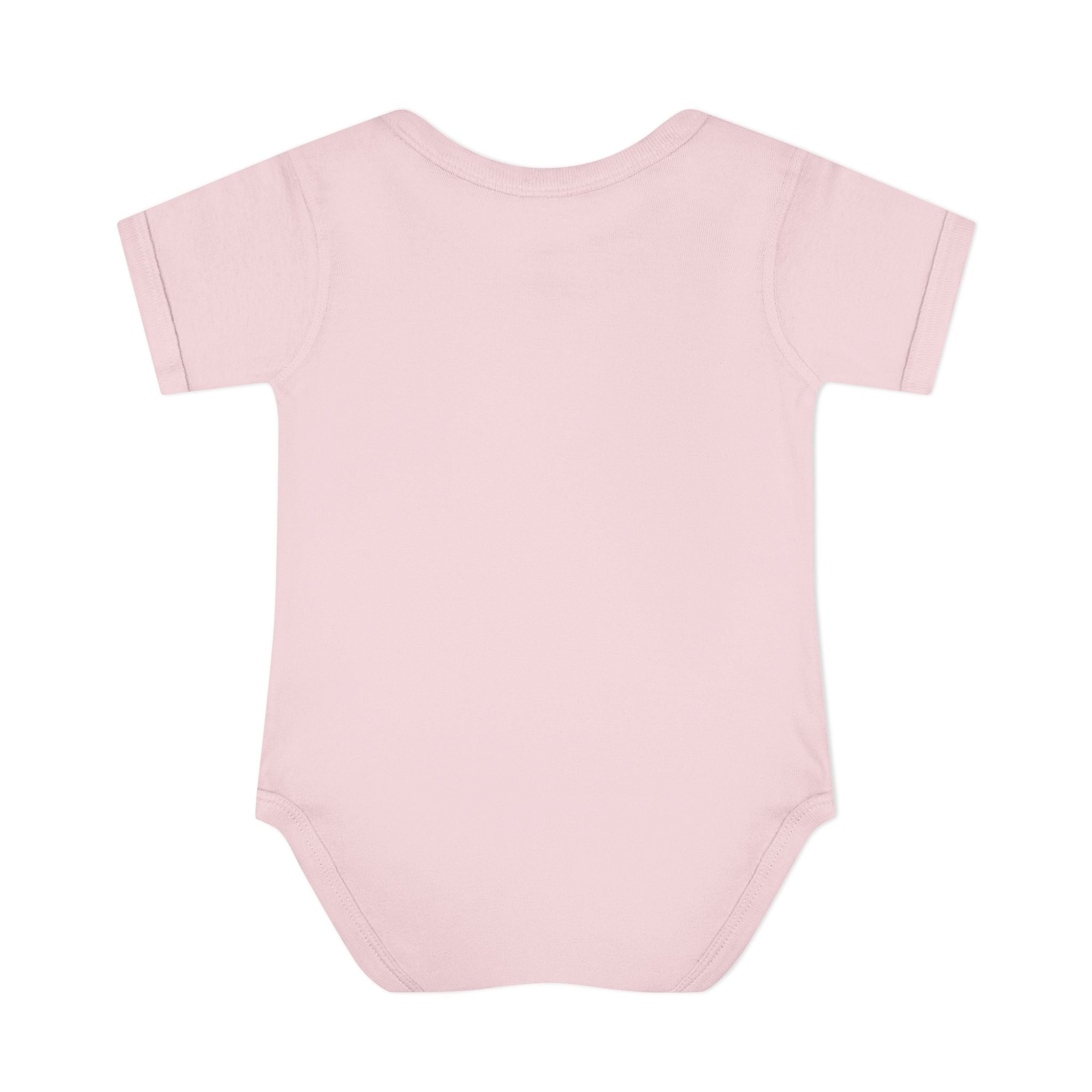 Infant Bodysuit — Colorful Floral 'V' Monogram (Mystere Est. 2026)