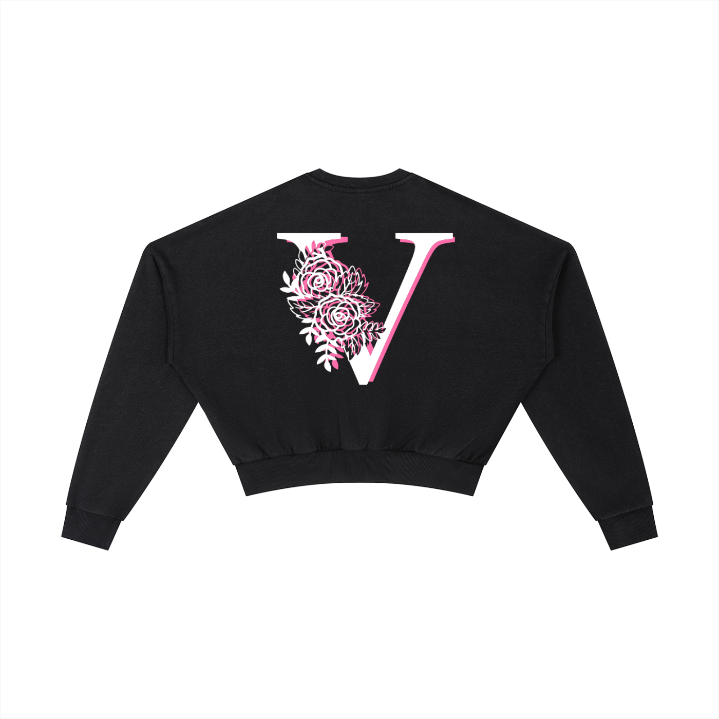 Vintage Washed Cropped Sweatshirt