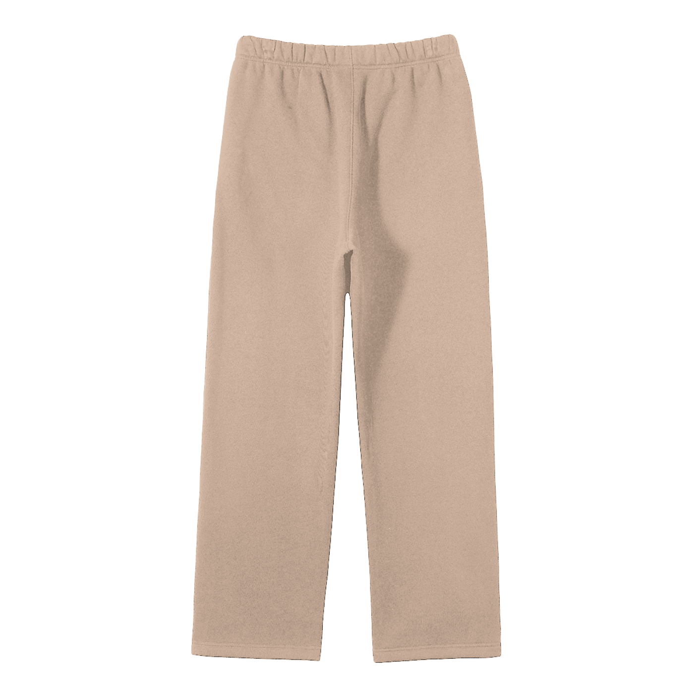 Vintage Unisex Solid Color Fleece Straight Leg Pants