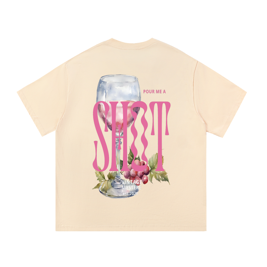 Vintage' Womens " Pour me a Shot" Edition Unisex Essential Cotton T-Shirt