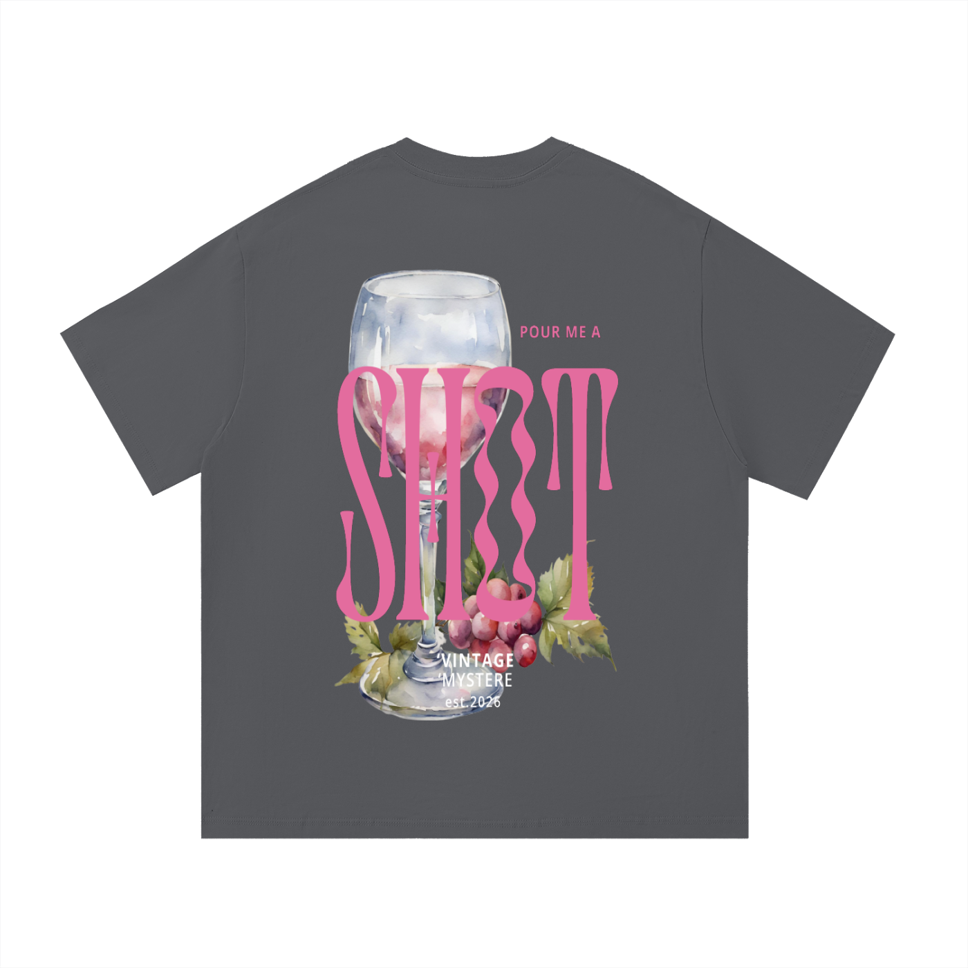 Vintage' Womens " Pour me a Shot" Edition Unisex Essential Cotton T-Shirt