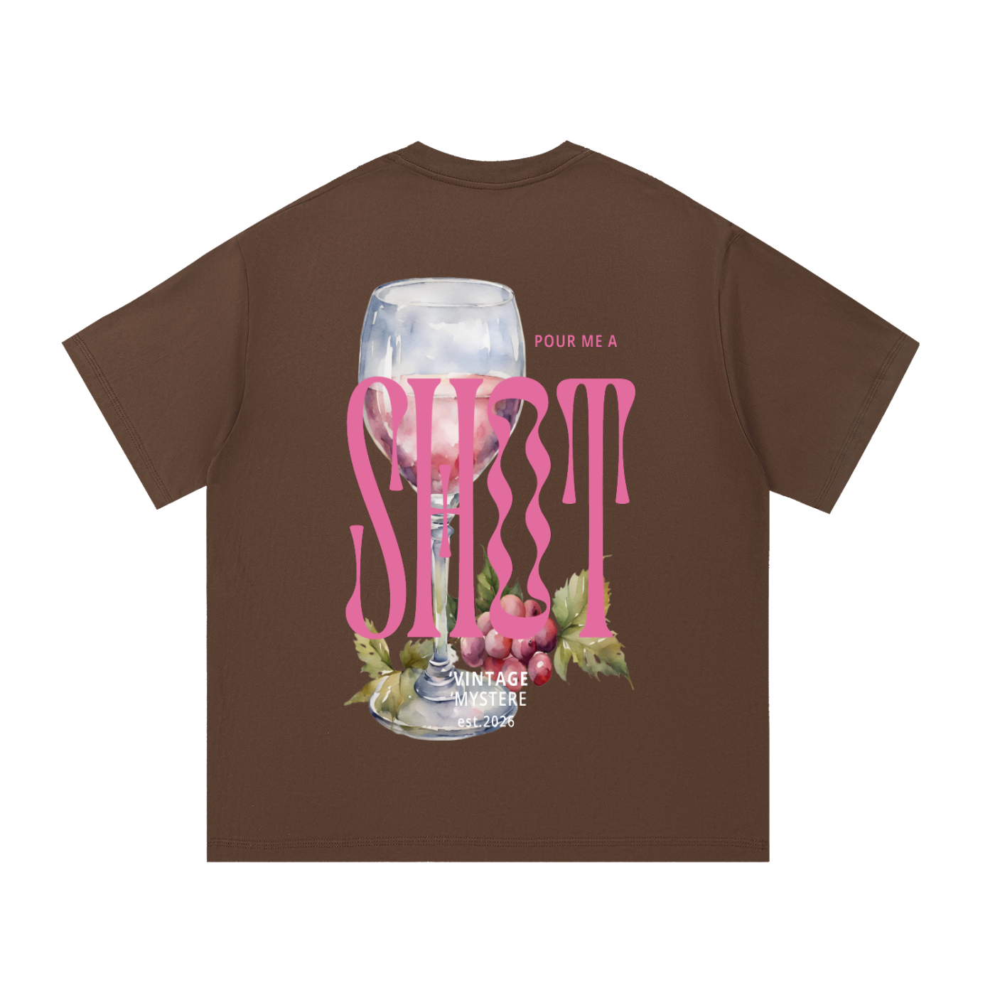 Vintage' Womens " Pour me a Shot" Edition Unisex Essential Cotton T-Shirt