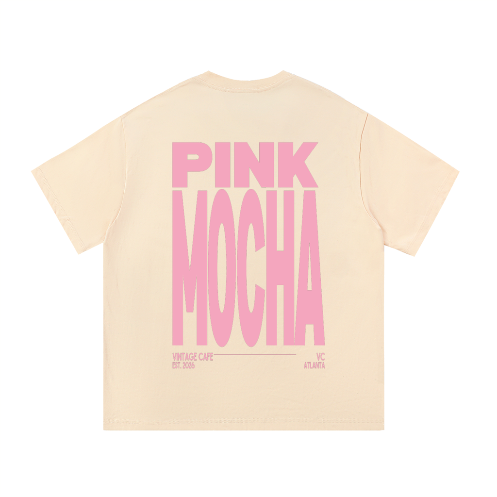 "Pink Mocha Essential Unisex Cotton T-Shirt