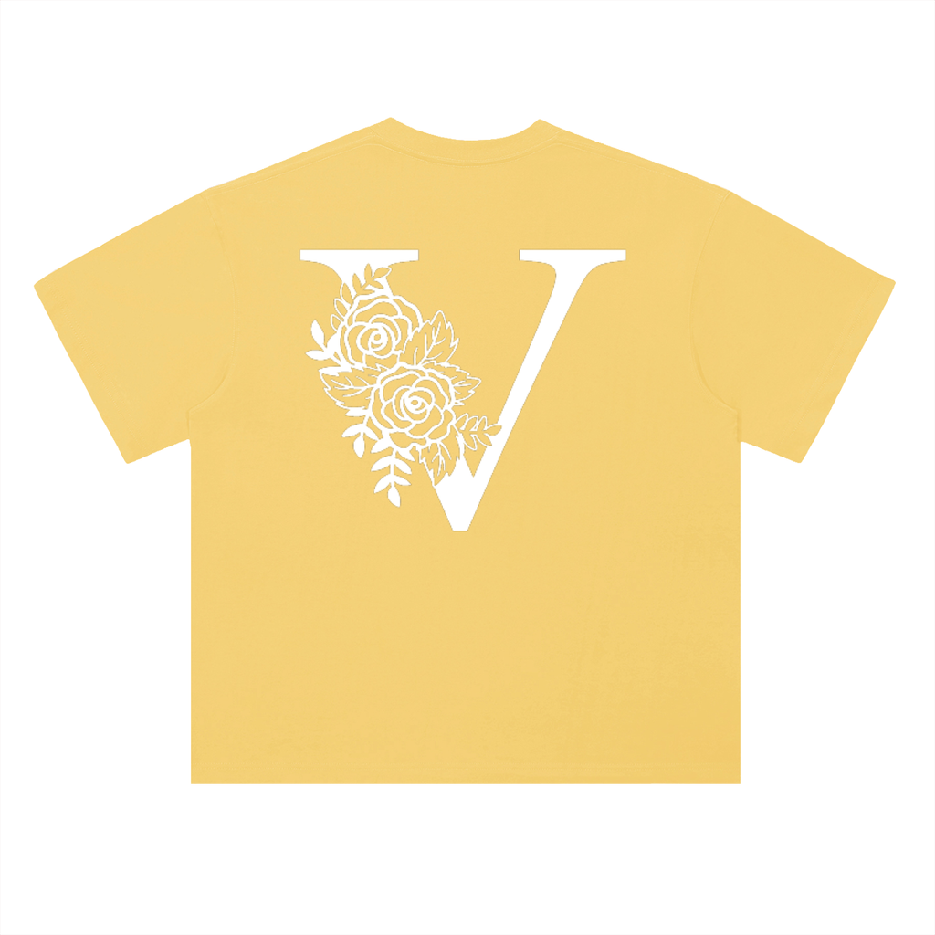 Heavyweight Drop Shoulder Cotton T-Shirt