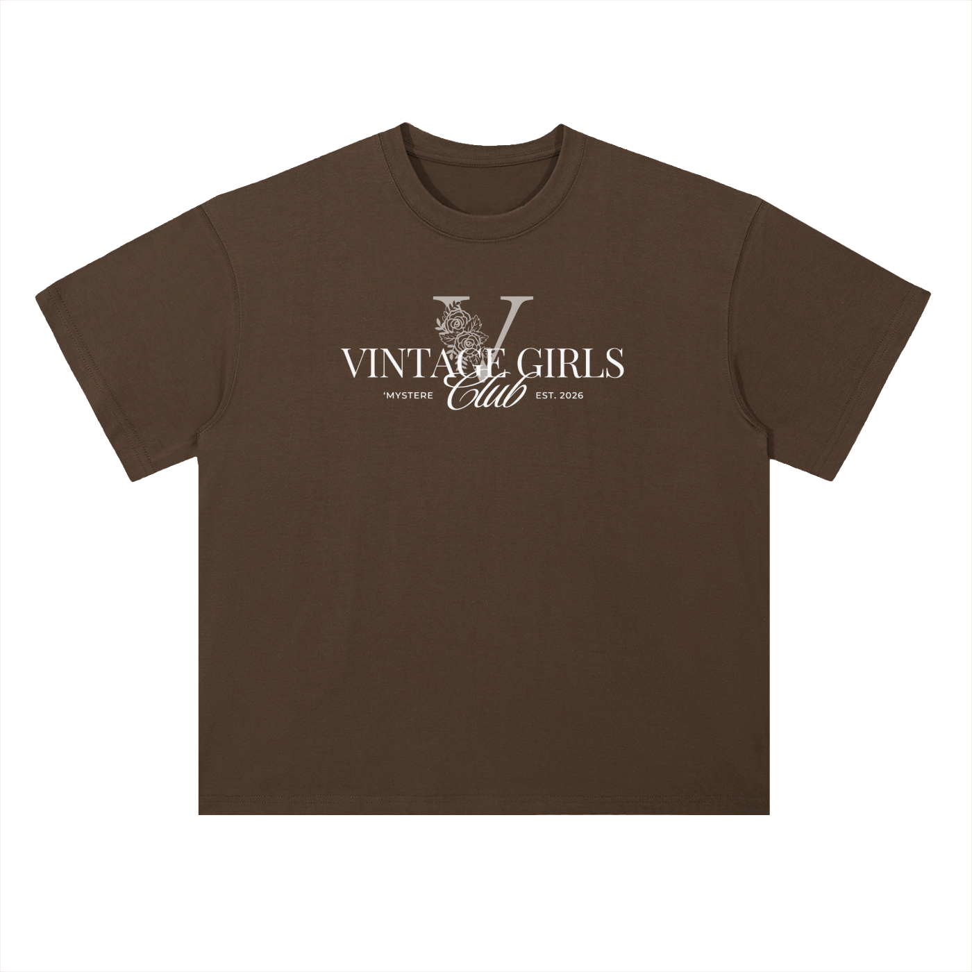 Heavyweight Drop Shoulder Cotton T-Shirt