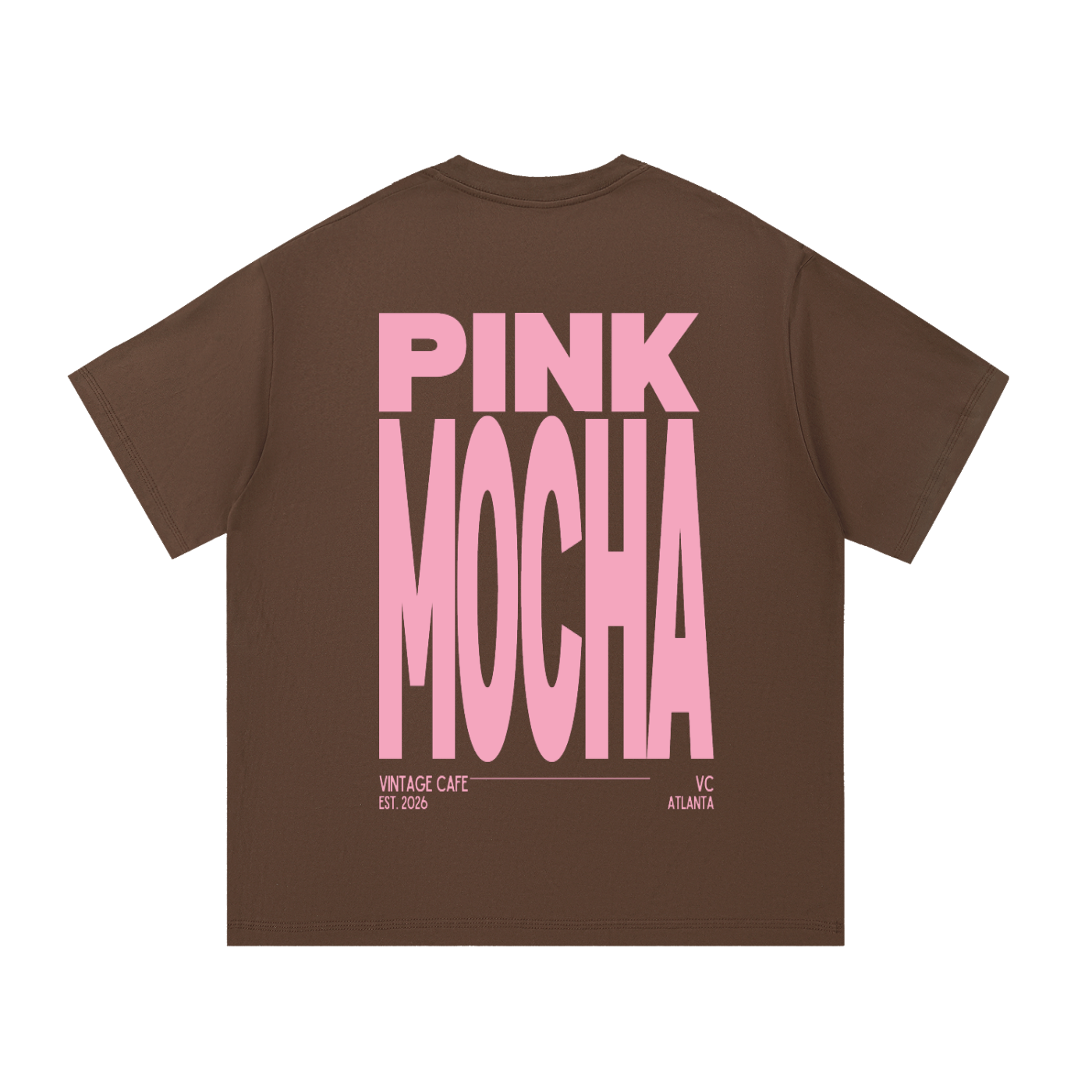 "Pink Mocha Essential Unisex Cotton T-Shirt