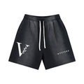 Sun Fade Distressed Shorts