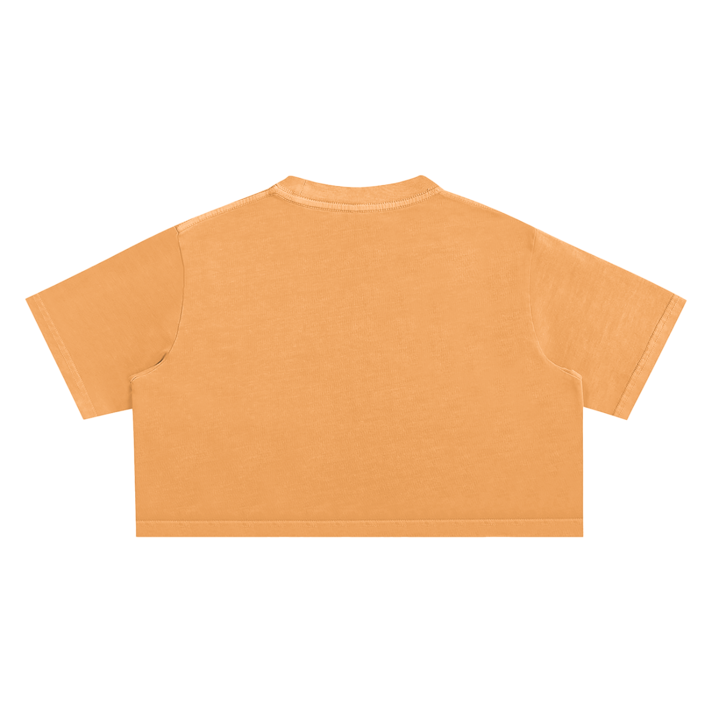 Identity is Everything' Snow Washed Crop Top
