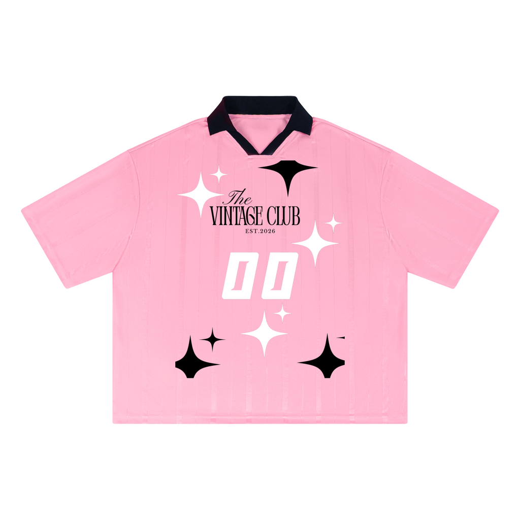 Unisex Striped Boxy Soccer Jersey