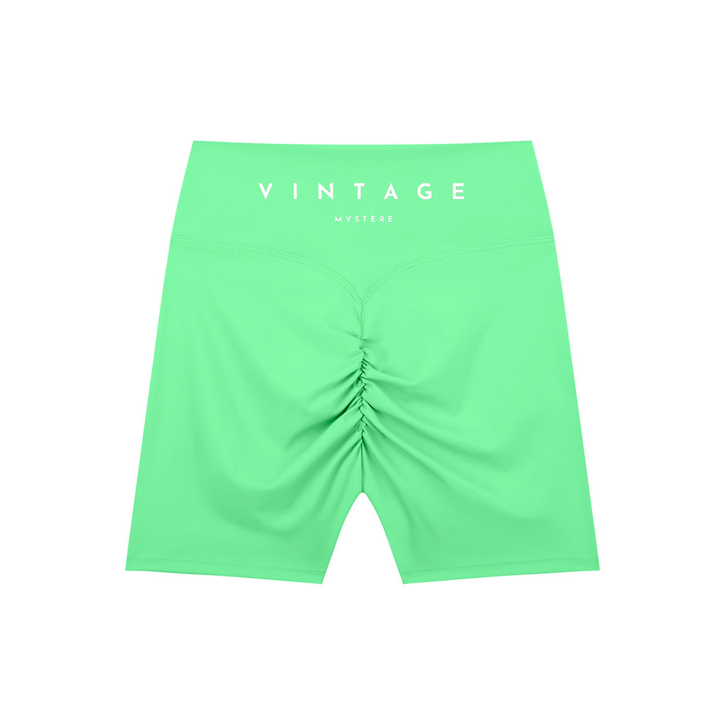 Vintage Women's High-Waisted Blend Shorts