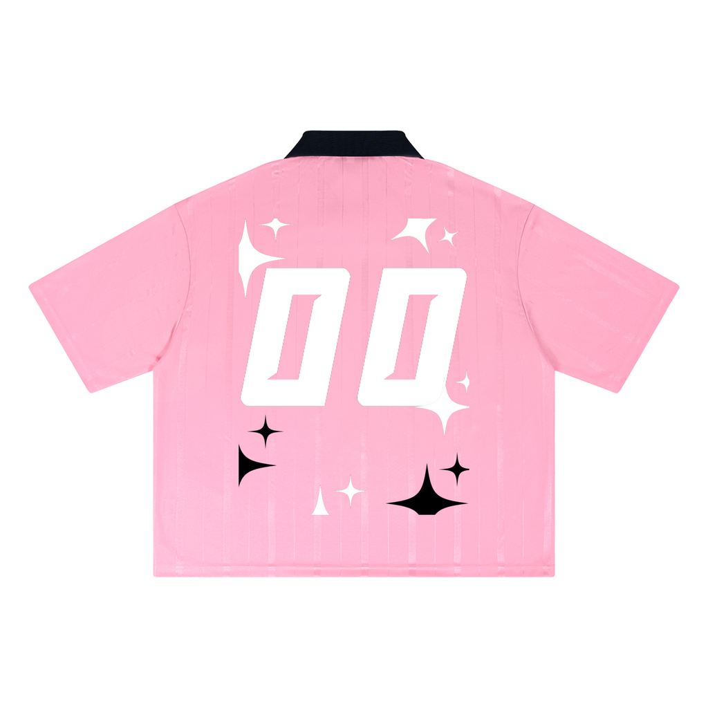 Unisex Striped Boxy Soccer Jersey