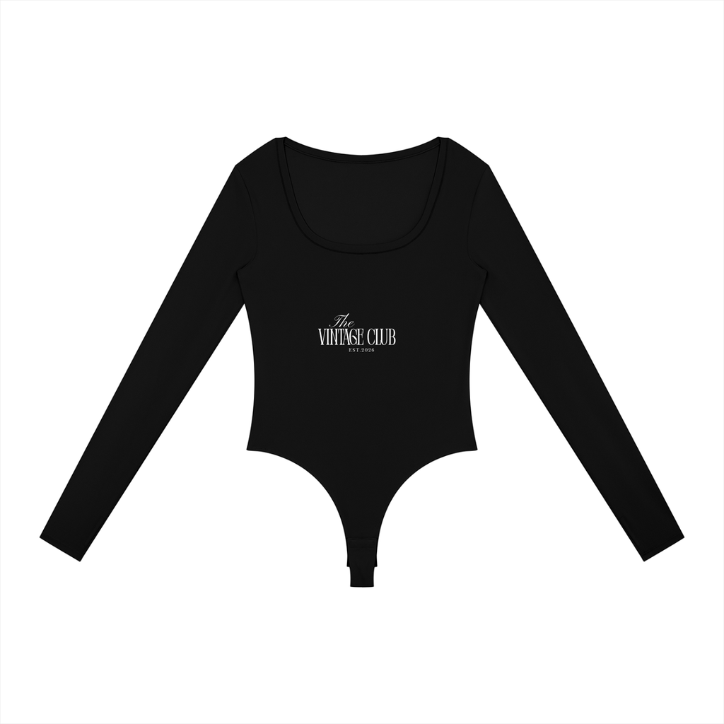 Women's Tight Long Sleeve Yoga Bodysuit