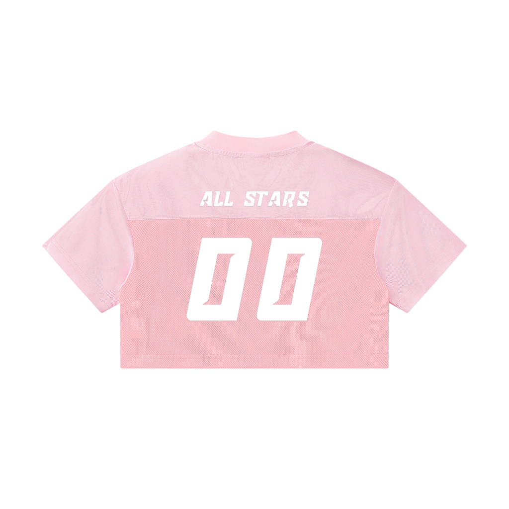 Women’s Cropped Paneled V-Neck Jersey