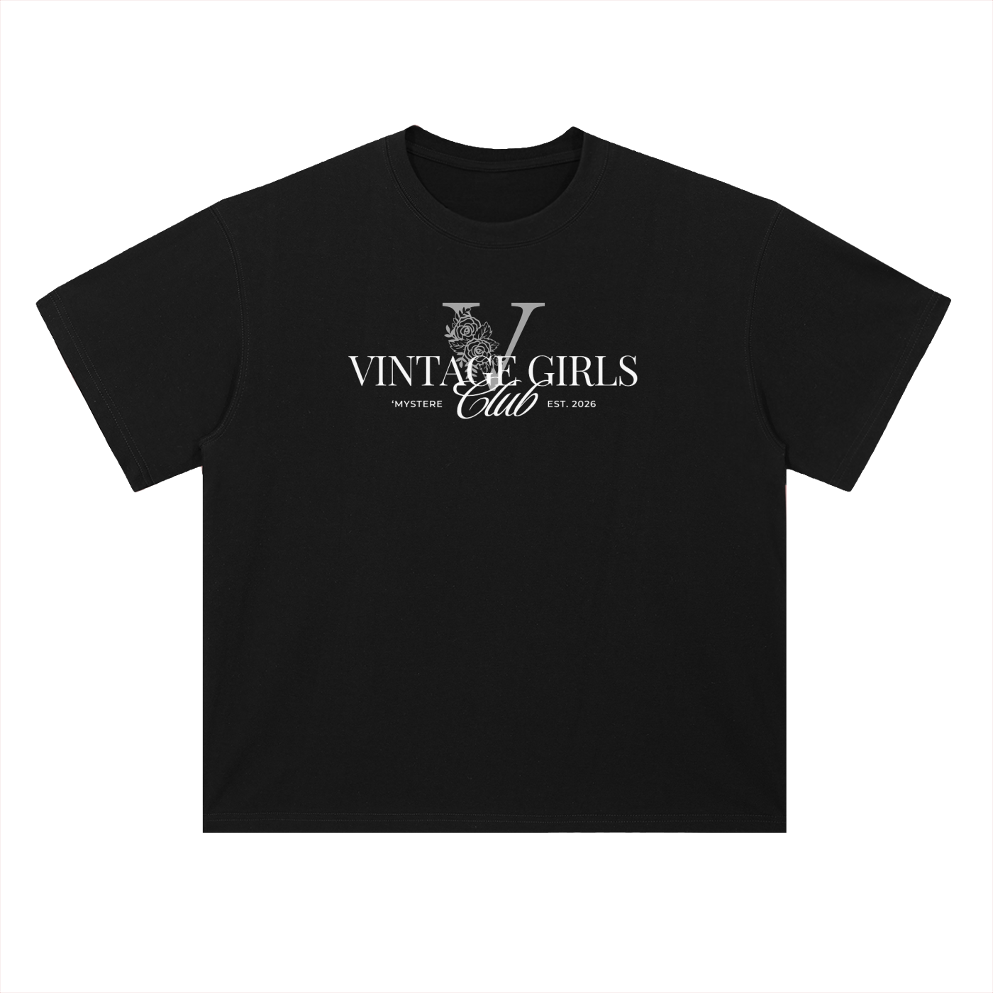 Heavyweight Drop Shoulder Cotton T-Shirt